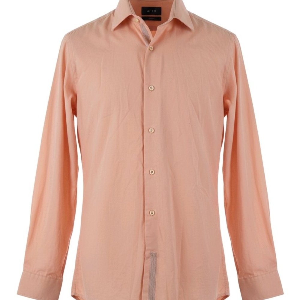 Men'sSmal Peach Apartment 9 Slim Fit Shirt